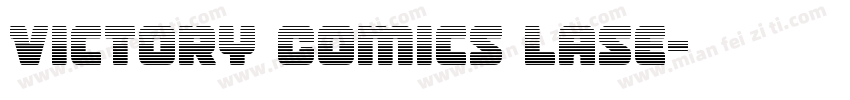 Victory Comics Lase字体转换